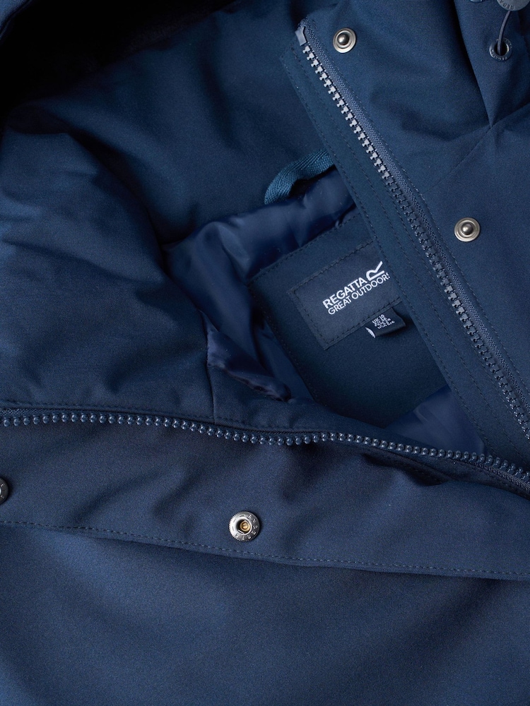 Azul - Chaqueta impermeable y aislante Regatta Janna - Imagen 11 de 11