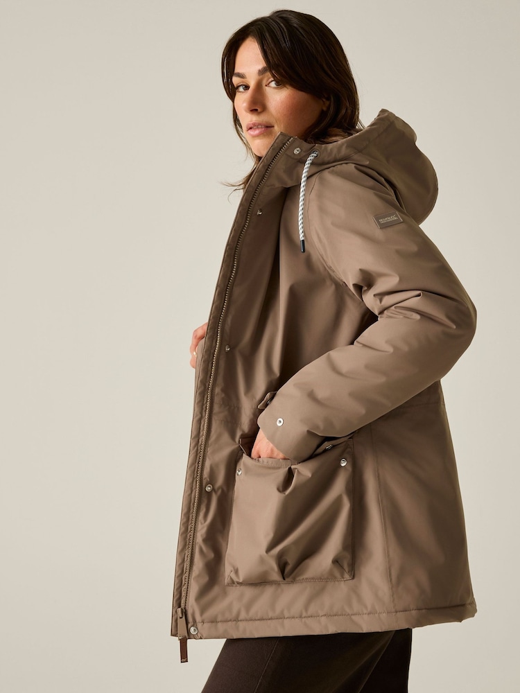 Regatta Natural Melina Waterproof Insulated Jacket - Image 2 of 11 Regatta Natural Melina Waterproof Insulated Jacket - Image 2 of 11