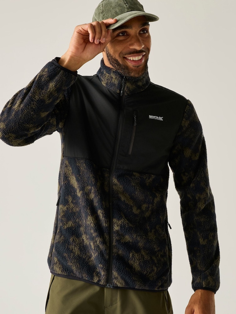 Regatta Black Morran Water Resistant Fleece - Image 1 of 10