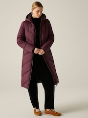 Regatta Purple Merida Baffled Jacket - Image 5 of 11
