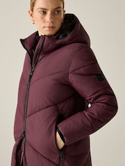 Regatta Purple Merida Baffled Jacket - Image 6 of 11