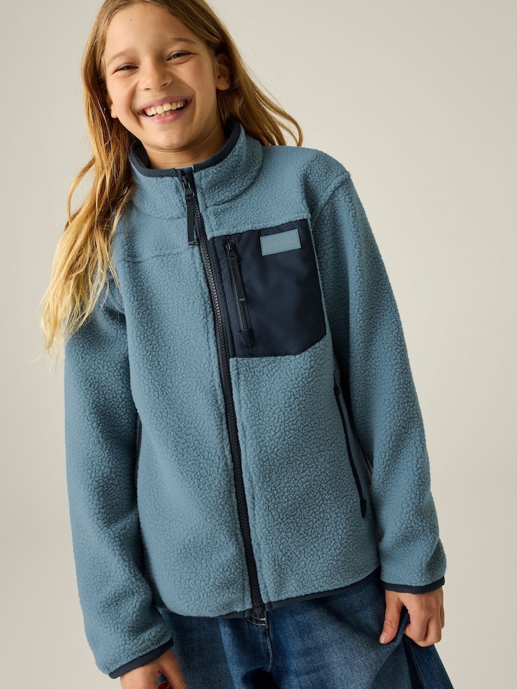 Regatta Dusky Blue/Navy Junior Frankie Warm Fleece - Image 1 of 10