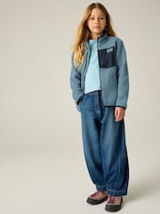Regatta Dusky Blue/Navy Junior Frankie Warm Fleece - Image 3 of 10