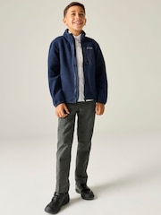 Blå - Regatta Junior Frankie varm fleece - Bilde 1 av 6