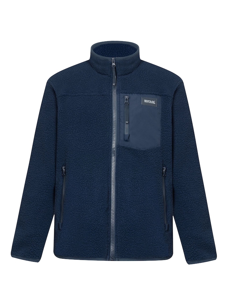 Blå - Regatta Junior Frankie varm fleece - Bilde 6 av 6