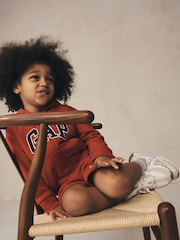 Gap Red Relaxed Logo Pull On Shorts (6mths-13yrs) - Image 4 of 7