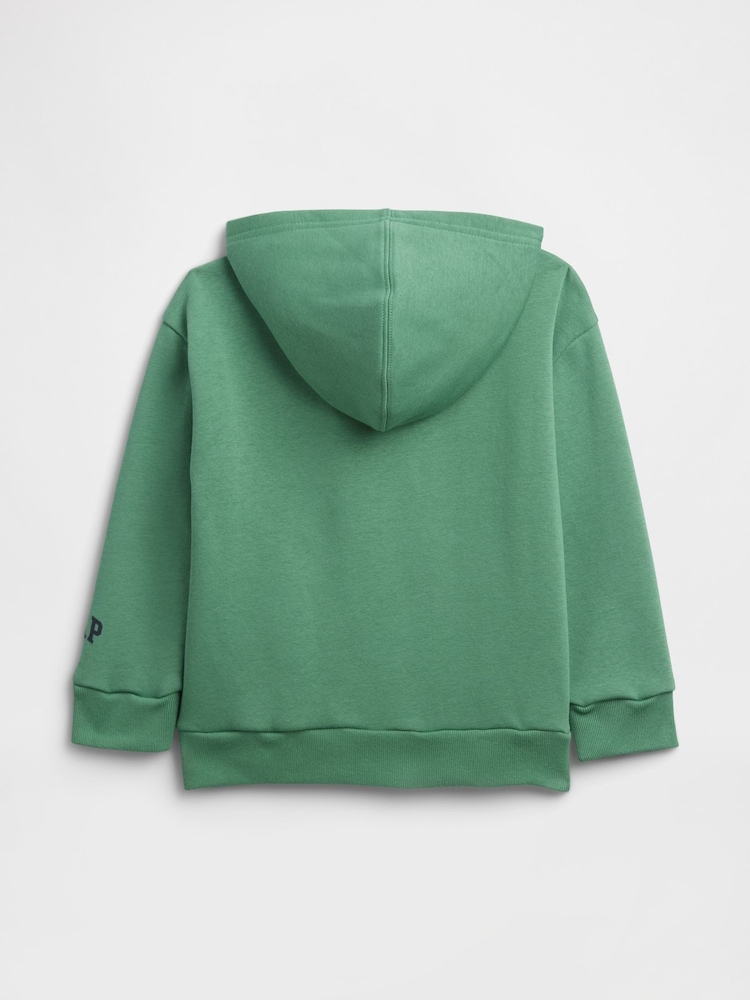 Gap Green Buzz Lightyear Disney Relaxed Zip Hoodie (4-13yrs) - Image 2 of 3 Gap Green Buzz Lightyear Disney Relaxed Zip Hoodie (4-13yrs) - Image 2 of 3