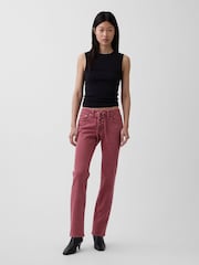 Gap Low Rise Schnürung '90s Slim Straight Jeans - Bild 4 von 4