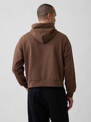 Gap Brown VintageSoft Oversized Logo Hoodie - Image 2 of 3