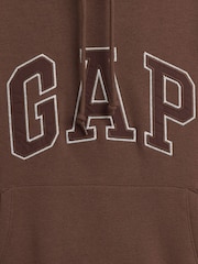 Gap Brown VintageSoft Oversized Logo Hoodie - Image 3 of 3