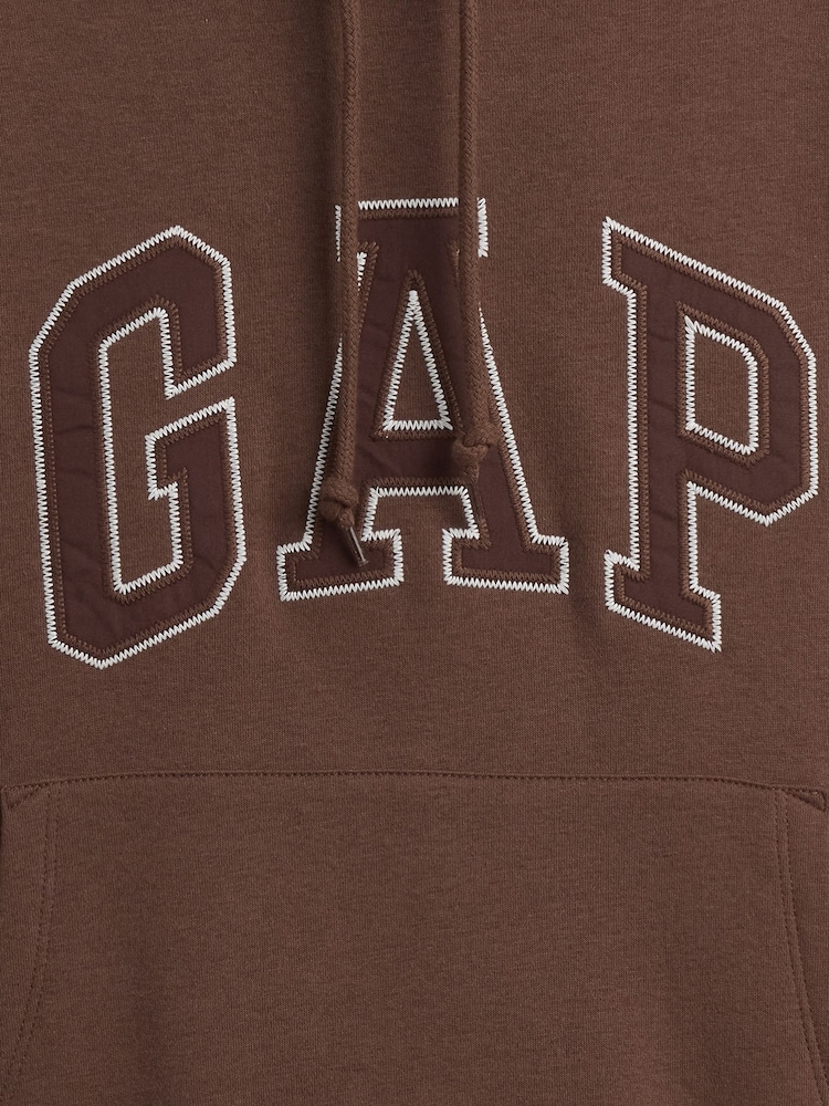 Gap Brown VintageSoft Oversized Logo Hoodie - Image 3 of 3 Gap Brown VintageSoft Oversized Logo Hoodie - Image 3 of 3