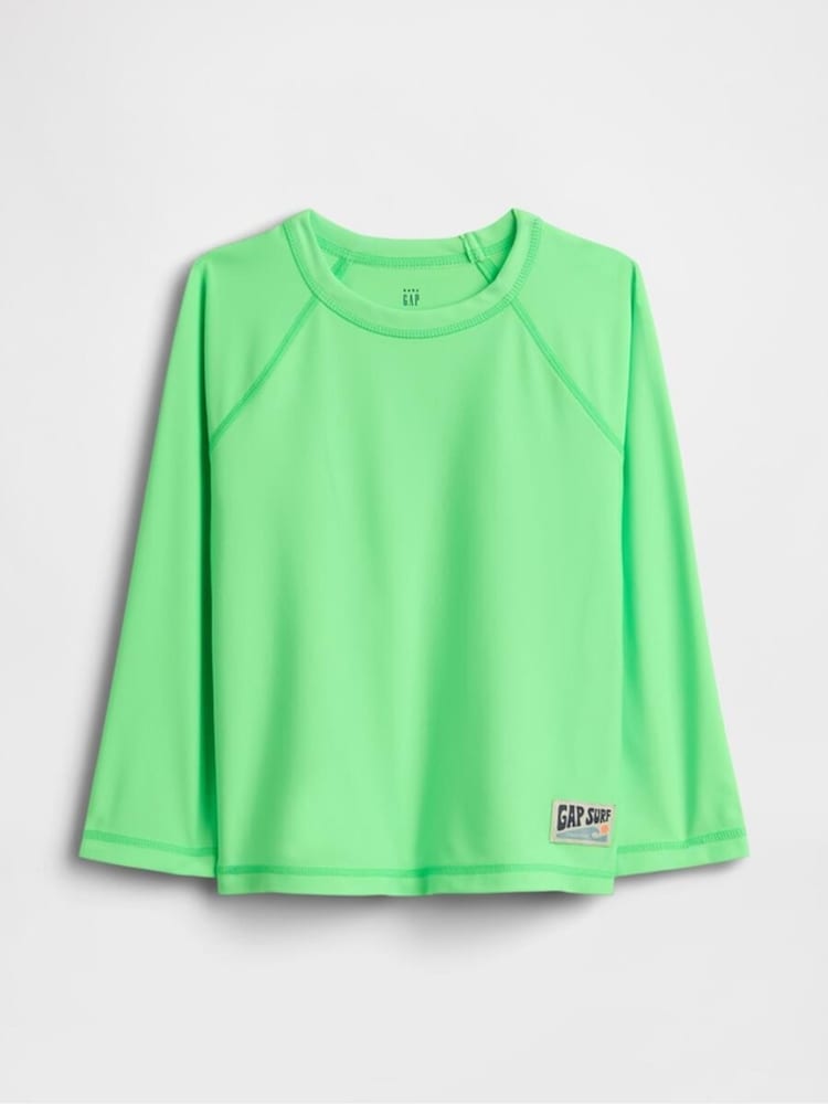 Gap Green Swim Rash Guard (6mths-5yrs) (6mths-5yrs) - Image 1 of 2 Gap Green Swim Rash Guard (6mths-5yrs) (6mths-5yrs) - Image 1 of 2
