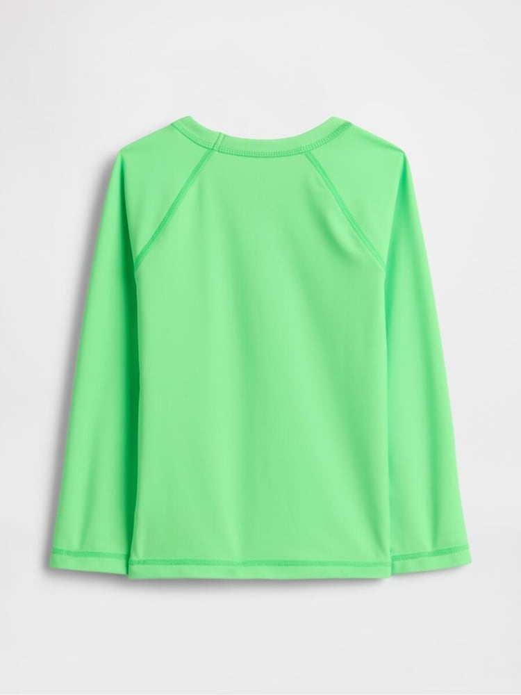 Gap Green Swim Rash Guard (6mths-5yrs) (6mths-5yrs) - Image 2 of 2 Gap Green Swim Rash Guard (6mths-5yrs) (6mths-5yrs) - Image 2 of 2