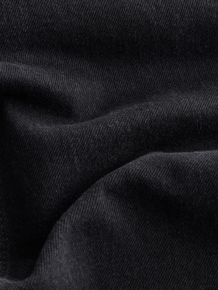 Gap Black High Waisted Stride Wide-Leg Ankle Jeans - Image 5 of 5