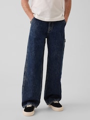 Gap Baggy Carpenter Jeans (5-13yrs) - Imaginea 1 din 5