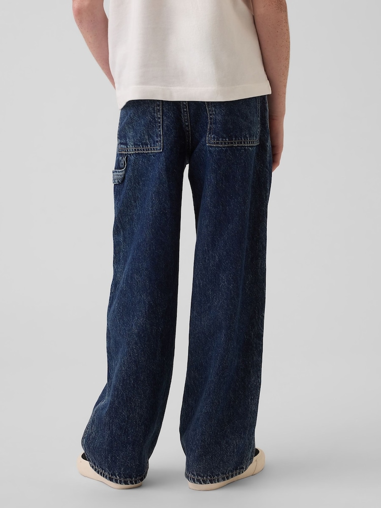 Gap Baggy Carpenter Jeans (5-13yrs) - Imaginea 2 din 5