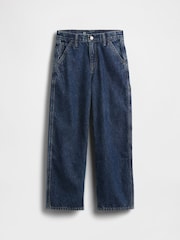 Gap Baggy Carpenter Jeans (5-13yrs) - Imaginea 4 din 5