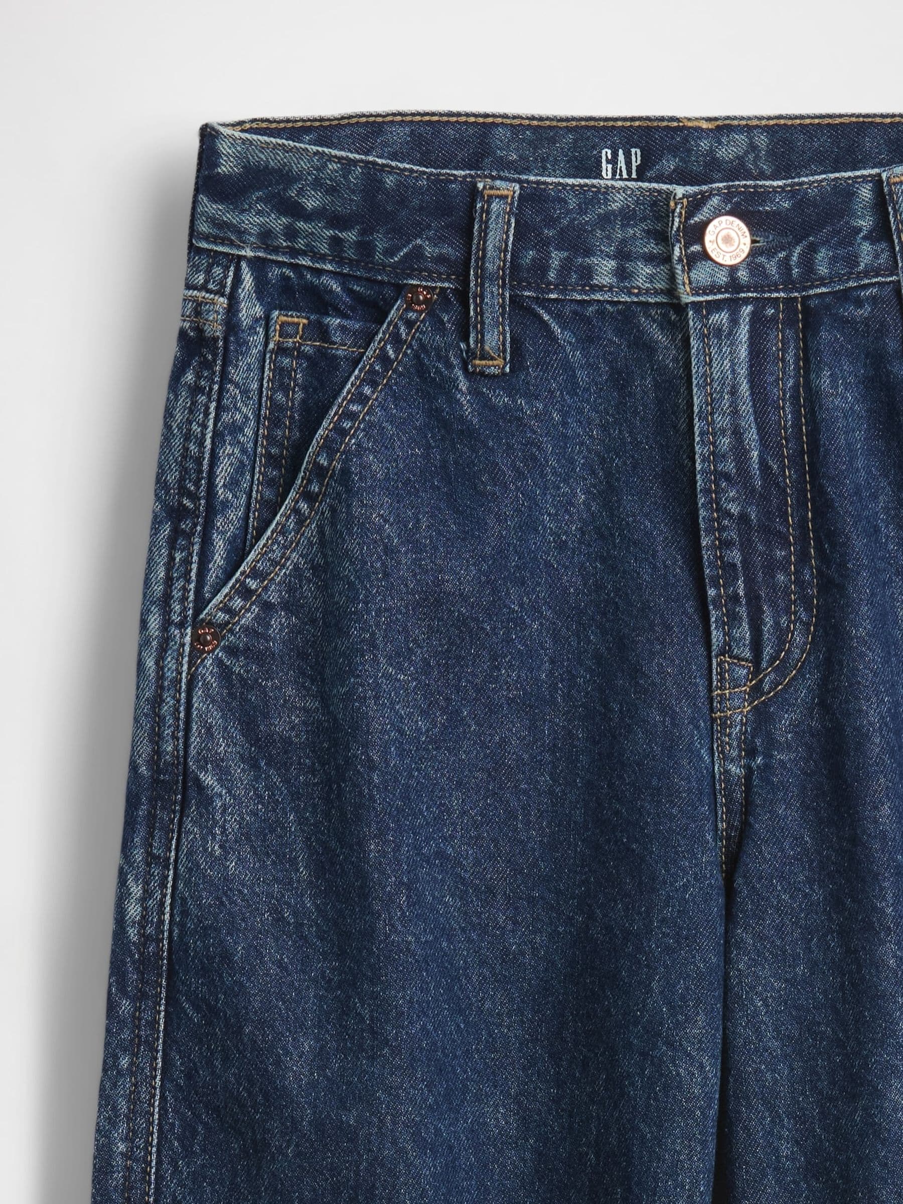 Buy Gap Dark Wash Baggy Carpenter Jeans (5-13yrs) from the Next UK