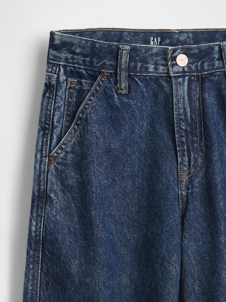 Gap Baggy Carpenter Jeans (5-13yrs) - Imaginea 5 din 5