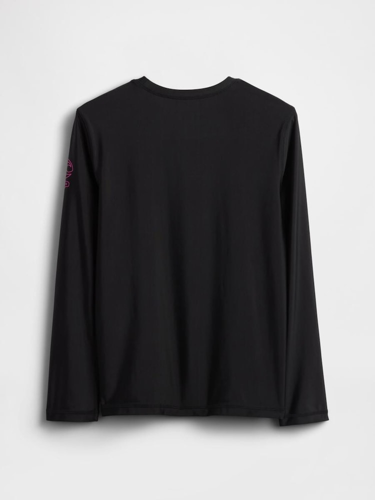 Gap Black Logo Rash Guard (4-13yrs) (4-13yrs) - Image 2 of 3