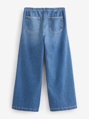 Gap Medium Wash Mid Rise UltraSoft Easy Seamed Baggy Jeans - Image 2 of 4