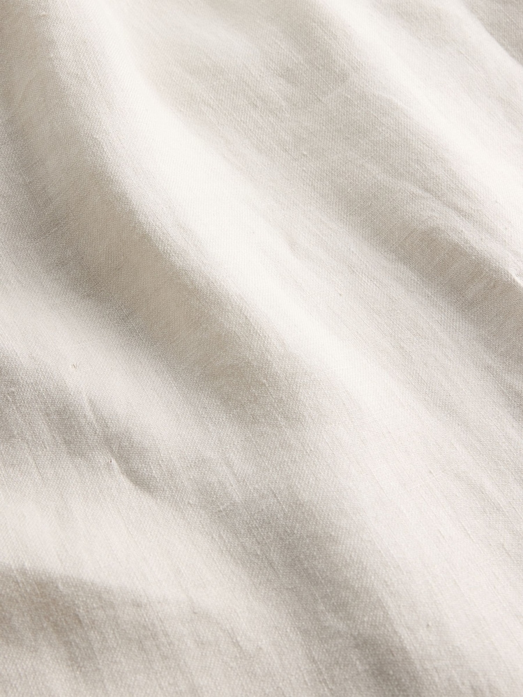 Μπεζ - Πουκάμισο Gap Λινό Relaxed - Εικόνα 4 από 4