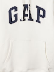 Gap White VintageSoft Arch Logo Hoodie (2-mths) - Image 4 of 4