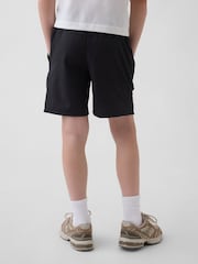 Negru - Gap Quick-Dry Shorts (4-13yrs) - Imaginea 2 din 5