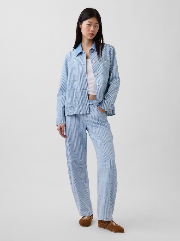 Gap Low Rise UltraSoft Barrel Jeans - Bild 4 von 4