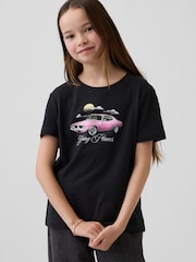 Gap Black Graphic T-Shirt (4-13yrs) - Image 1 of 4