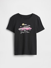 Gap Black Graphic T-Shirt (4-13yrs) - Image 3 of 4