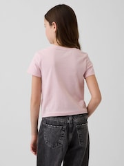 Gap Pink Graphic T-Shirt (4-13yrs) - Image 2 of 6