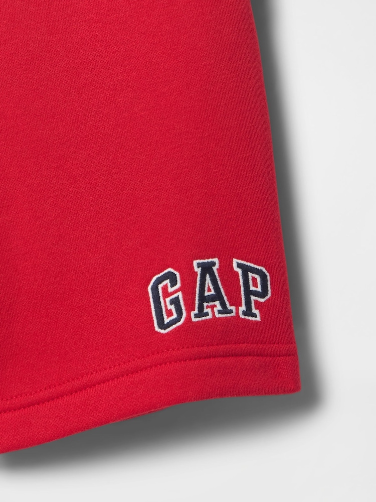 Gap Red Relaxed Logo Pull On Shorts (4-13yrs) - Image 3 of 3