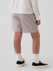 Gri - Gap Quick-Dry Shorts (4-13yrs) - Imaginea 2 din 5