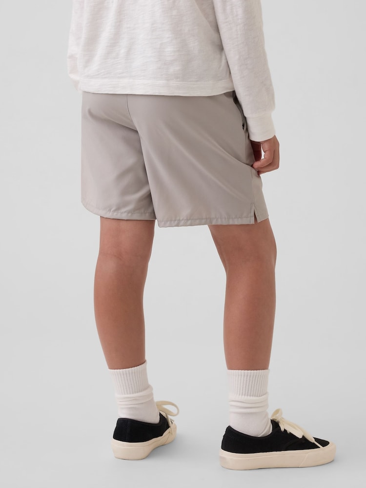 Gri - Gap Quick-Dry Shorts (4-13yrs) - Imaginea 2 din 5