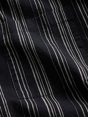 Bande noire - Chemise Gap texturée en lin et coton - Image 4 de 4