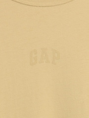 Gap Yellow Everyday Soft Relaxed Mini-Logo T-Shirt - Image 5 of 5
