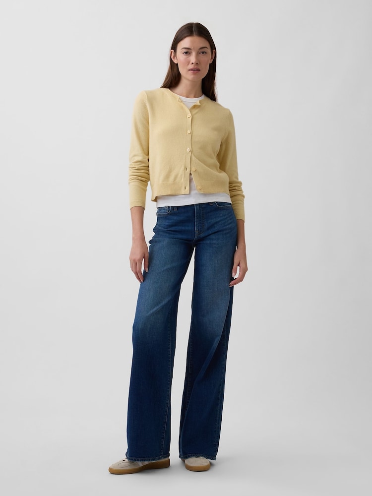 Gap Medium Wash Mid Rise Wide-Leg Jeans - Image 6 of 6 Gap Medium Wash Mid Rise Wide-Leg Jeans - Image 6 of 6