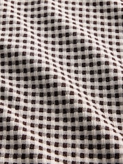 Gap Black Gingham Pointelle Shell Vest - Image 4 of 4