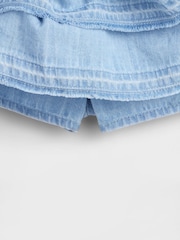 Gap Light Wash Denim Ruffle Skort (6mths-5yrs) - Image 4 of 4