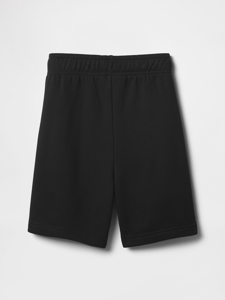 Gap Black Relaxed Logo Pull On Shorts (4-13yrs) - Image 2 of 3