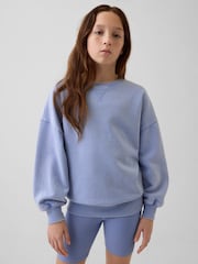 Gap Blue VintageSoft Oversized Longline Sweatshirt (4-13yrs) (4-13yrs) - Image 1 of 5