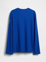 Gap Blue Logo Rash Guard (4-13yrs) (4-13yrs) - Image 2 of 3