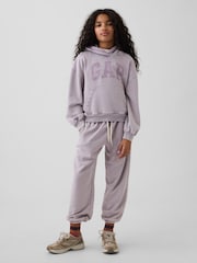 Gap Purple Vintage Soft Relaxed Joggers (4-13yrs) (4-13yrs) - Image 1 of 6