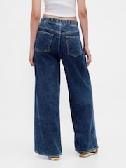 Gap Mid Rise Strick-Denim Baggy Jeans - Bild 2 von 4