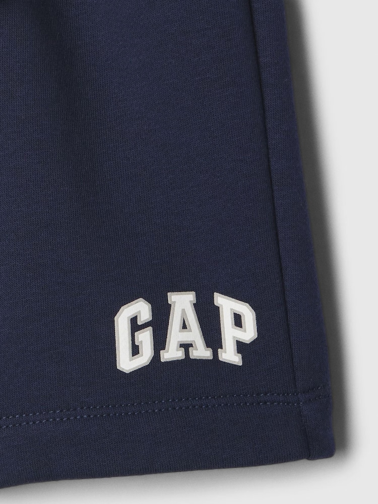 Gap Navy Relaxed Logo Pull On Shorts (6mths-13yrs) - Image 3 of 3 Gap Navy Relaxed Logo Pull On Shorts (6mths-13yrs) - Image 3 of 3