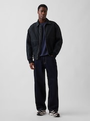 Marineblå - Gap Heavyweight Boxy T-shirt - Billede 3 af 4