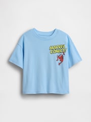 Gap Marvel Oversized Graphic T-Shirt (12mths-5yrs) (12mths-5yrs) - Imaginea 1 din 2