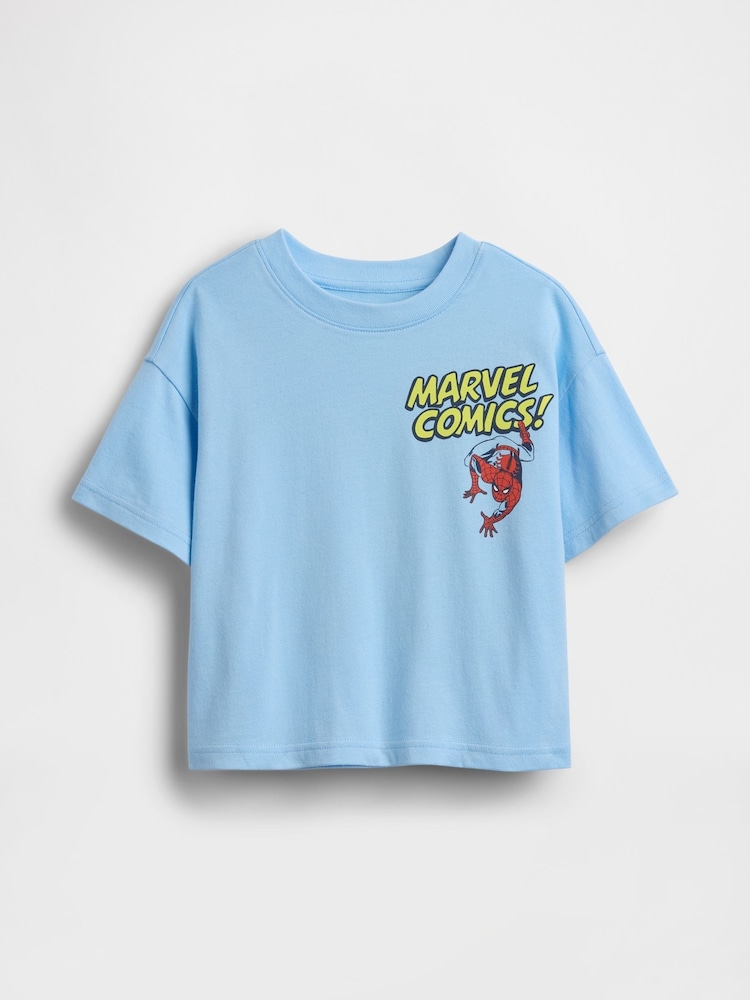 Gap Marvel Oversized Graphic T-Shirt (12mths-5yrs) (12mths-5yrs) - Imaginea 1 din 2