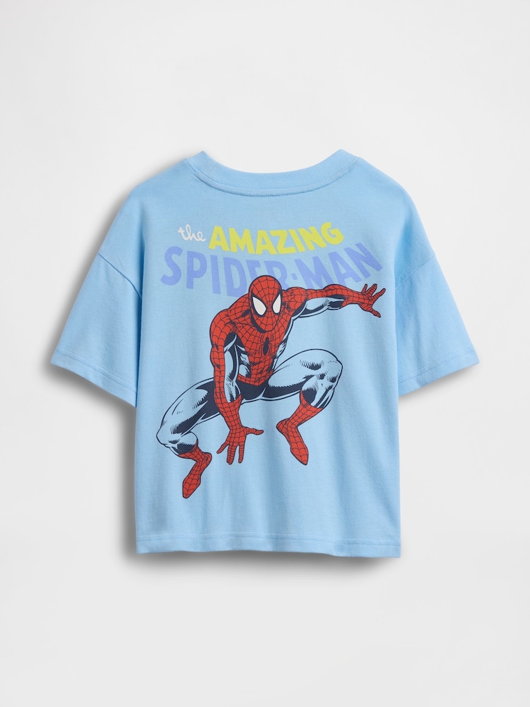 Gap Marvel Oversized Graphic T-Shirt (12mths-5yrs) (12mths-5yrs) - Imaginea 2 din 2
